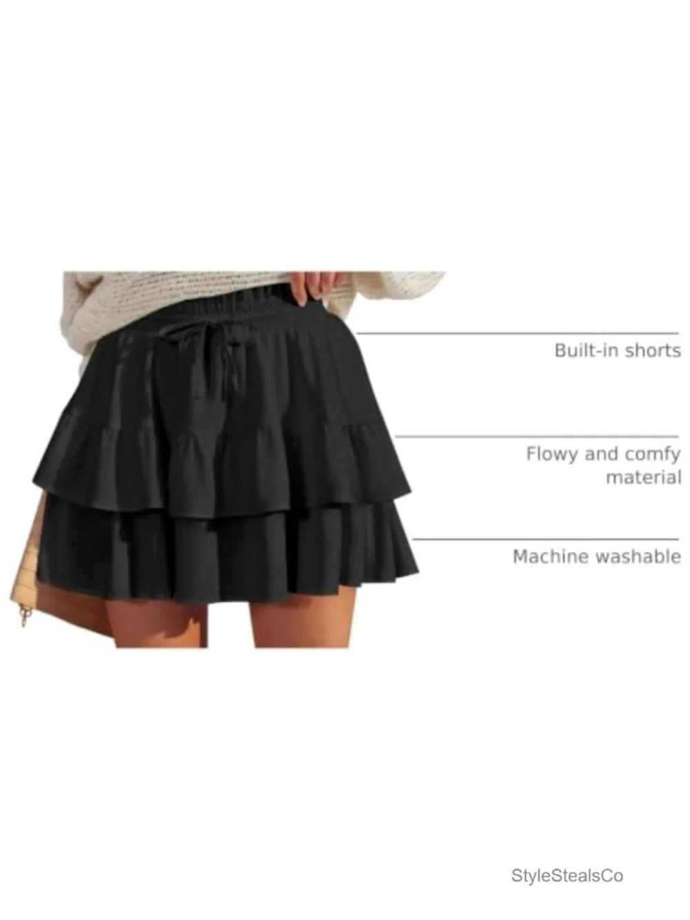 N/A flowy tiered